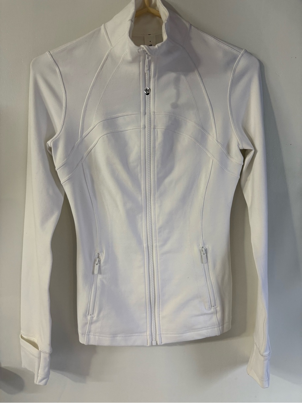 lululemon athletica White Full‑Zip Define jacket